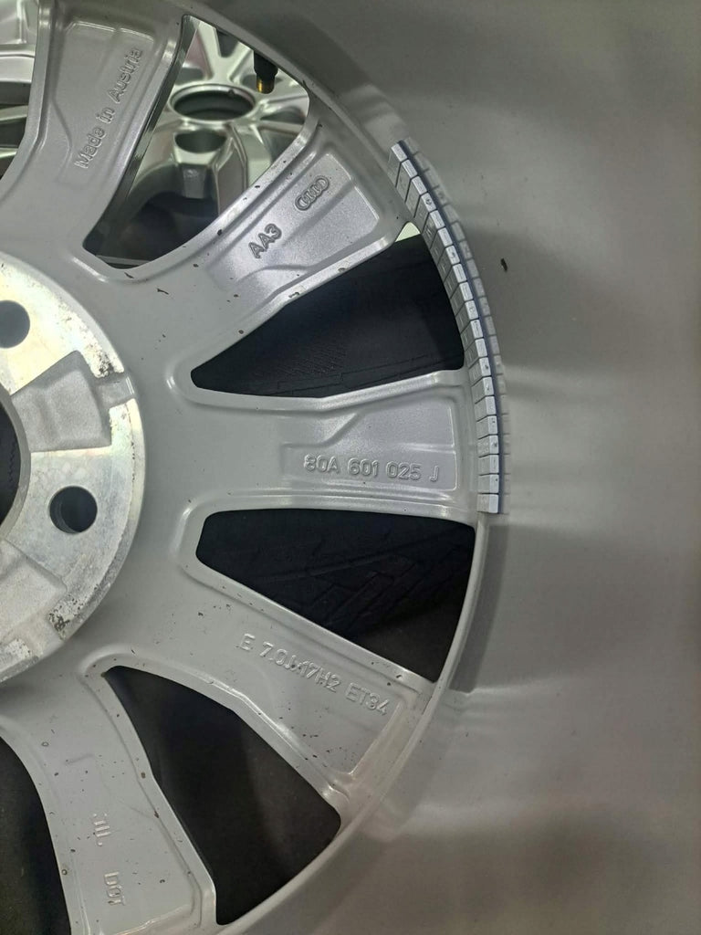 4x Alufelge 17 Zoll 7.0" 5x112 34ET Glanz Silber 80A601025J Audi Q5 A3 I FEL3495848654vu