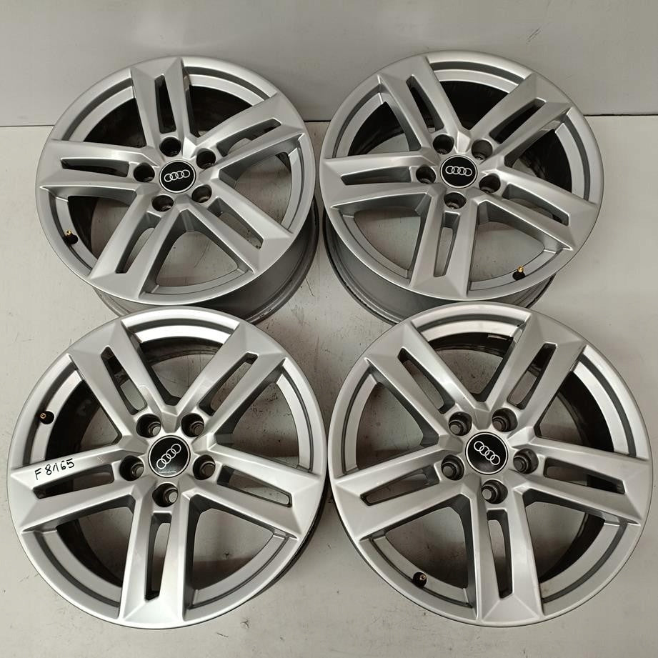 4x Alufelge 17 Zoll 7.0" 5x112 42ET Glanz Silber 8W0601025P Audi A4 B9 Rim Wheel FEL5473464662hl