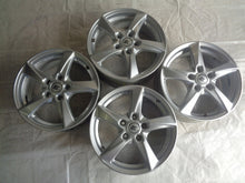 Laden Sie das Bild in den Galerie-Viewer, 4x Alufelge 16 Zoll 6.0" 5x112 43ET Glanz Silber Rim Wheel FEL6036442867gz