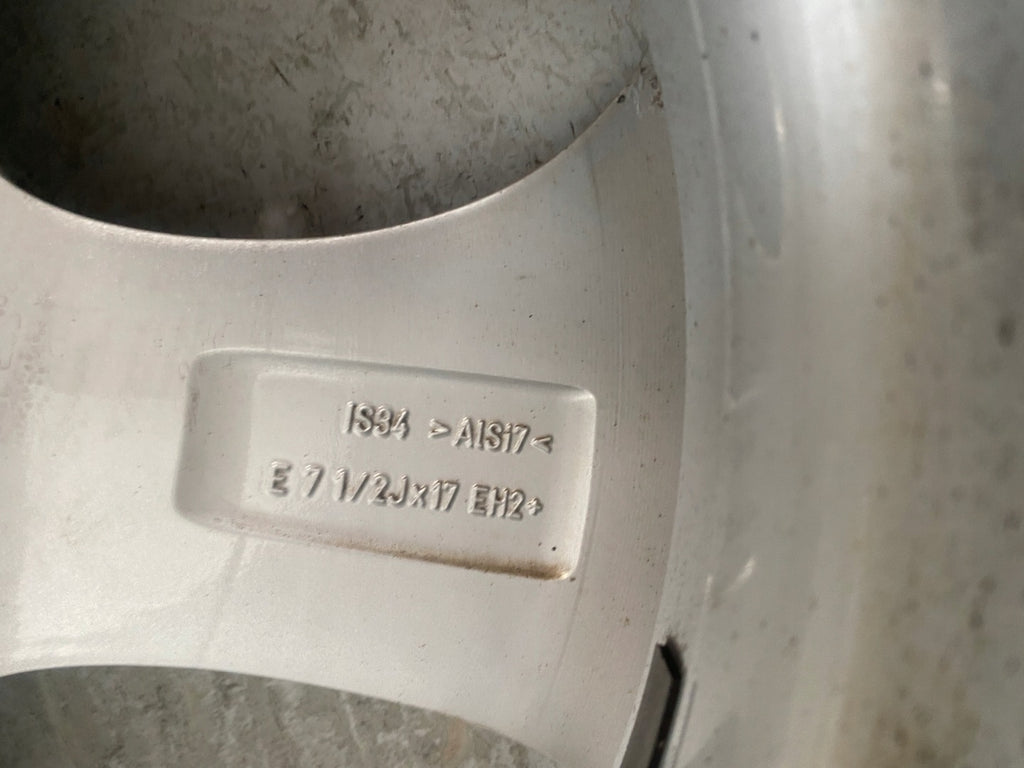 1x Alufelge 17 Zoll 7.5" 5x120 34ET Glanz Silber 6850938 BMW X1 E84 Rim Wheel FEL5591104238nw