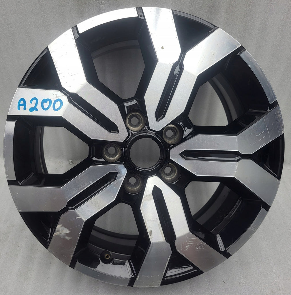 1x Alufelge 17 Zoll 6.5" 5x114.3 50ET Glanz Schwarz 403000531R Dacia Duster FEL4947619914ts
