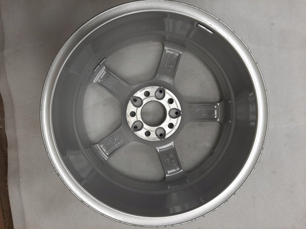 1x Alufelge 17 Zoll 6.5" 5x112 44ET Glanz Silber A1774011200 Mercedes-Benz W177