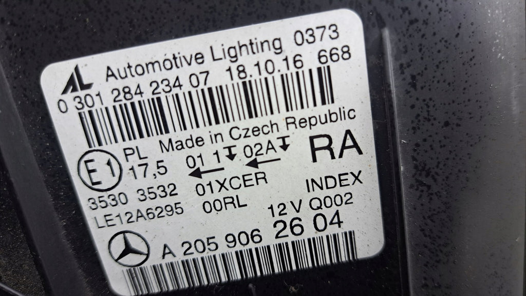 Frontscheinwerfer Mercedes-Benz W205 A2059062504 Full LED Rechts oder Links SCH6412662099ol