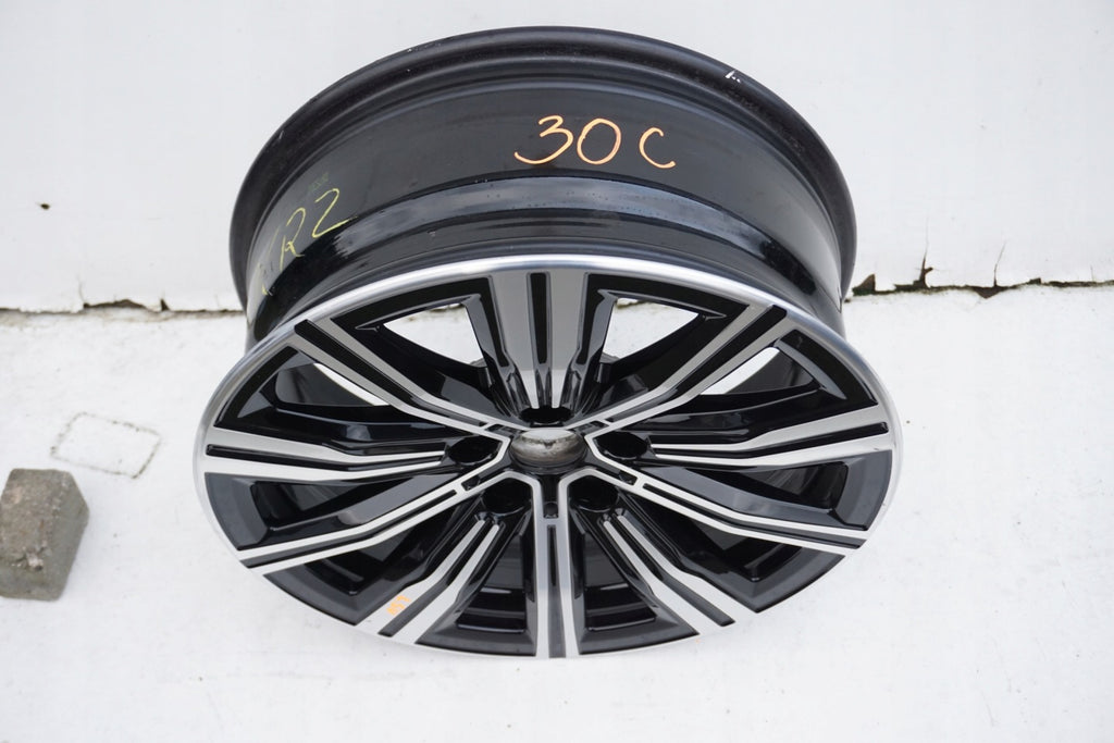 1x Alufelge 18 Zoll 7.5" 5x112 25ET Glanz Schwarz 6883524 BMW G20 Rim Wheel FEL5267398791ug