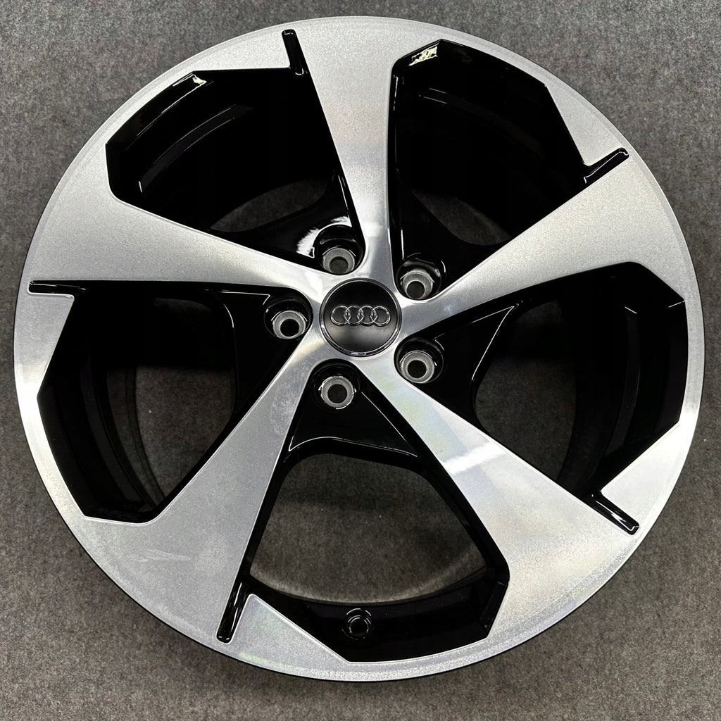 4x Alufelge 18 Zoll 7.5" 5x112 51ET Glanz Schwarz 8V0601025DB Audi A3 Rim Wheel FEL1819004361ay