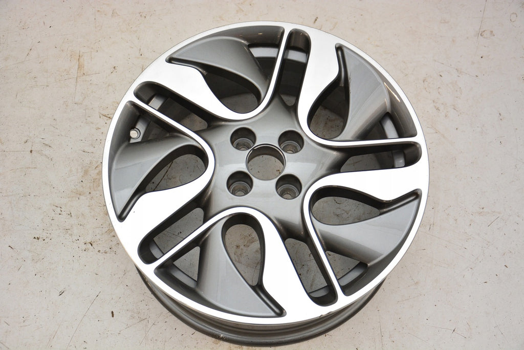 1x Alufelge 17 Zoll 7.0" 4x100 44ET Glanz Graphit 403000803- Mg Captur Clio 1