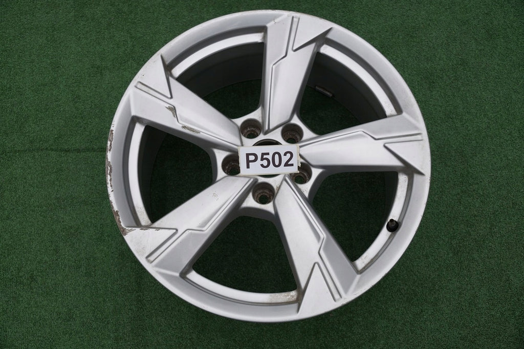 1x Alufelge 18 Zoll 8.0" 5x112 39ET Glanz Silber 4K0601025D Audi A6 C8 Rim Wheel FEL8620133451yk