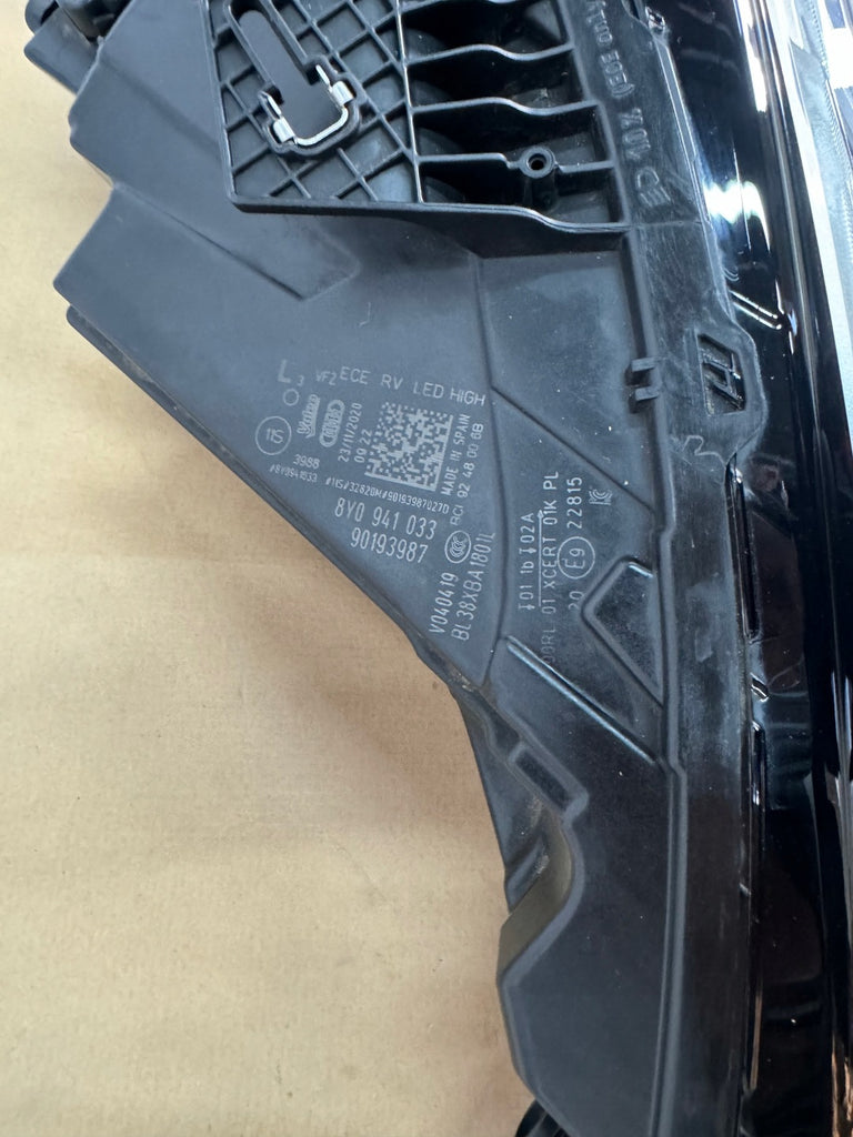 Frontscheinwerfer Audi A3 8Y0941033 Full LED Links Scheinwerfer Headlight