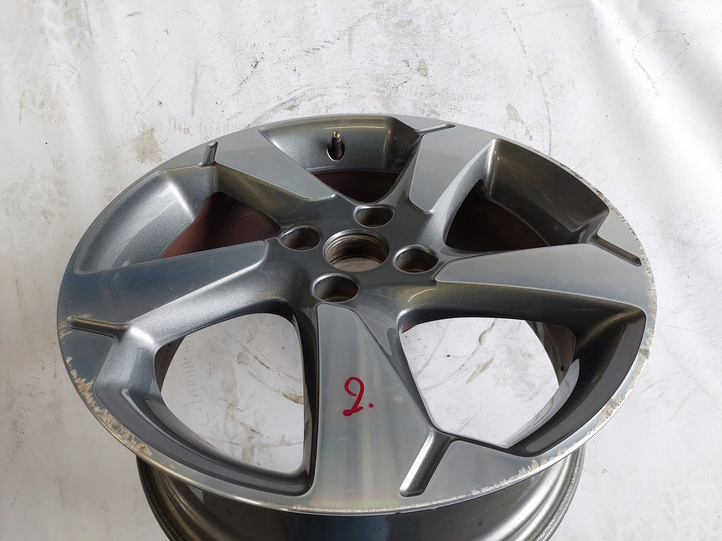 1x Alufelge 17 Zoll 7.0" 4x108 42 5ET Glanz J1BC-1007-B1A Ford Rim Wheel FEL4983256336yz