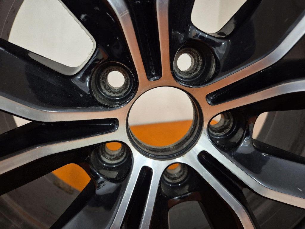 1x Alufelge 17 Zoll 7.0" 5x108 40 5ET Glanz Schwarz 31471310 Volvo V60 II S60 I FEL6312590933pe