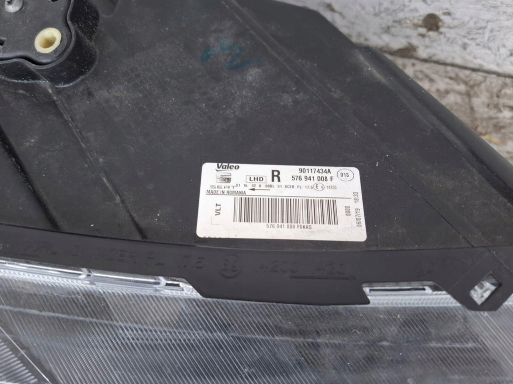 Frontscheinwerfer Seat Ateca 575941007A Ein Stück (Rechts oder Links) Headlight
