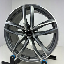Load image into Gallery viewer, 1x Alufelge 20 Zoll 9.0" 5x112 37ET Glanz Graphit 4H0601025BS Audi Rim Wheel FEL9654315928kv
