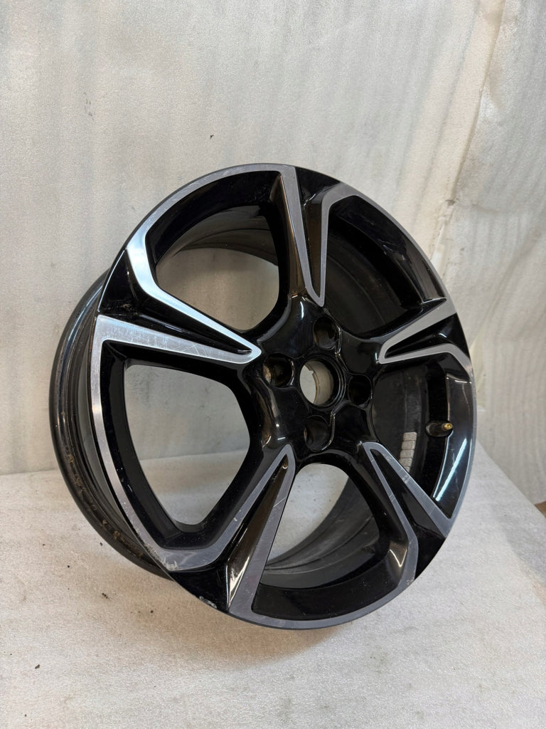 1x Alufelge 17 Zoll 7.0" 4x108 38ET Glanz Schwarz 39182183 Opel Corsa F FEL2363241089sg