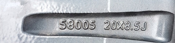 1x Alufelge 20 Zoll 8.5" 5x112 50ET 3110101FA3 Rim Wheel FEL7161031523px