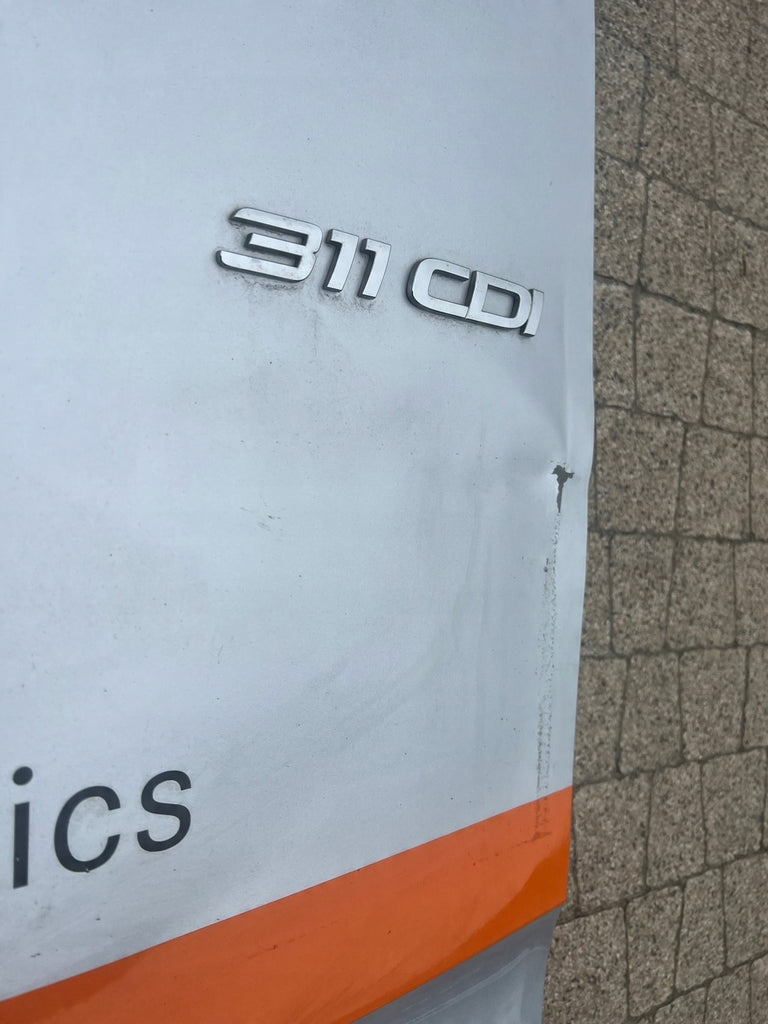 Tür Mercedes-Benz Sprinter A9077421700 Hinten Rechts Silber Door Porta Porte