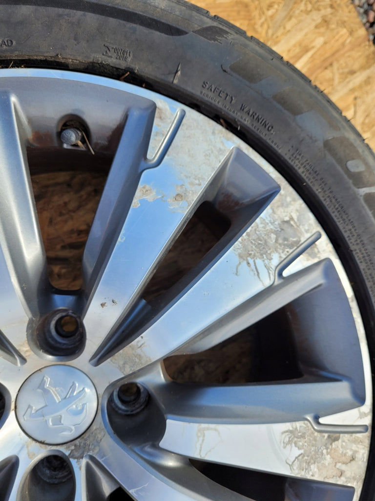 1x Alufelge 17 Zoll 7.5" 4x108 29ET 9802462377 Peugeot Rim Wheel FEL4728874130yr