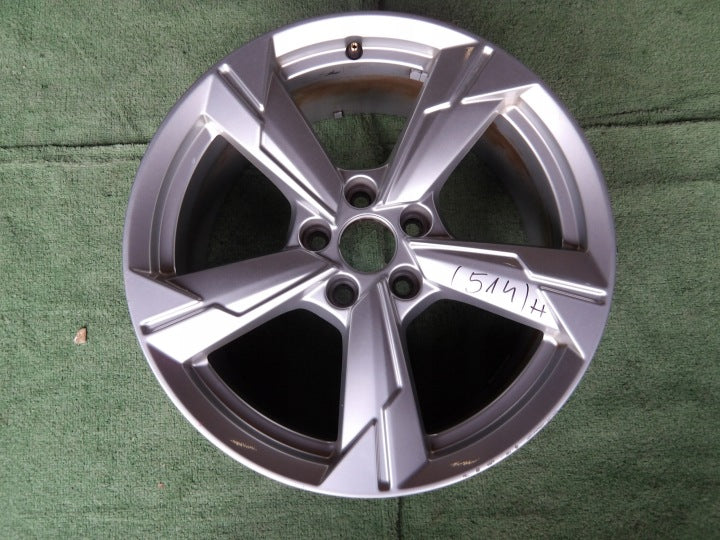 1x Alufelge 18 Zoll 8.0" 5x112 39ET Glanz Silber 4K0601025D Audi A6 B9 Rim Wheel FEL4631157597pl