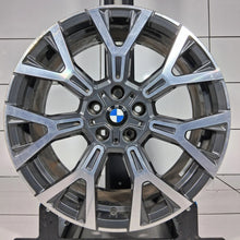 Laden Sie das Bild in den Galerie-Viewer, 1x Alufelge 19 Zoll 8.0" 5x112 47ET Glanz Grau 6883003 BMW F39 F48 Mg Rim Wheel FEL2210689577cu