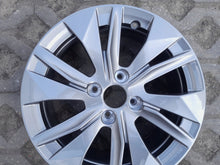 Load image into Gallery viewer, 1x Alufelge 16 Zoll 6.5" 4x108 32ET Glanz Graphit 9828185580 Peugeot 208 FEL9343170221mf