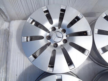 Load image into Gallery viewer, 4x Alufelge 16 Zoll 6.5" 5x112 38ET Glanz Silber A2054010100 Mercedes-Benz W205 FEL3842139038cw