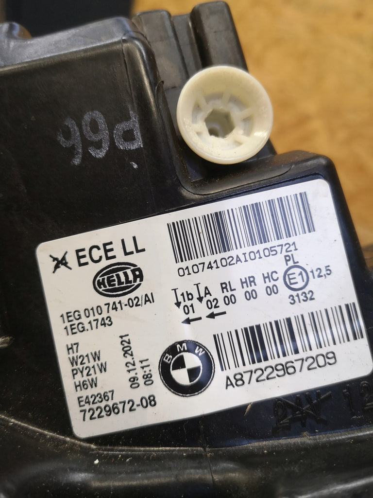 Frontscheinwerfer BMW F20 7229672-08 LED Rechts Scheinwerfer Headlight