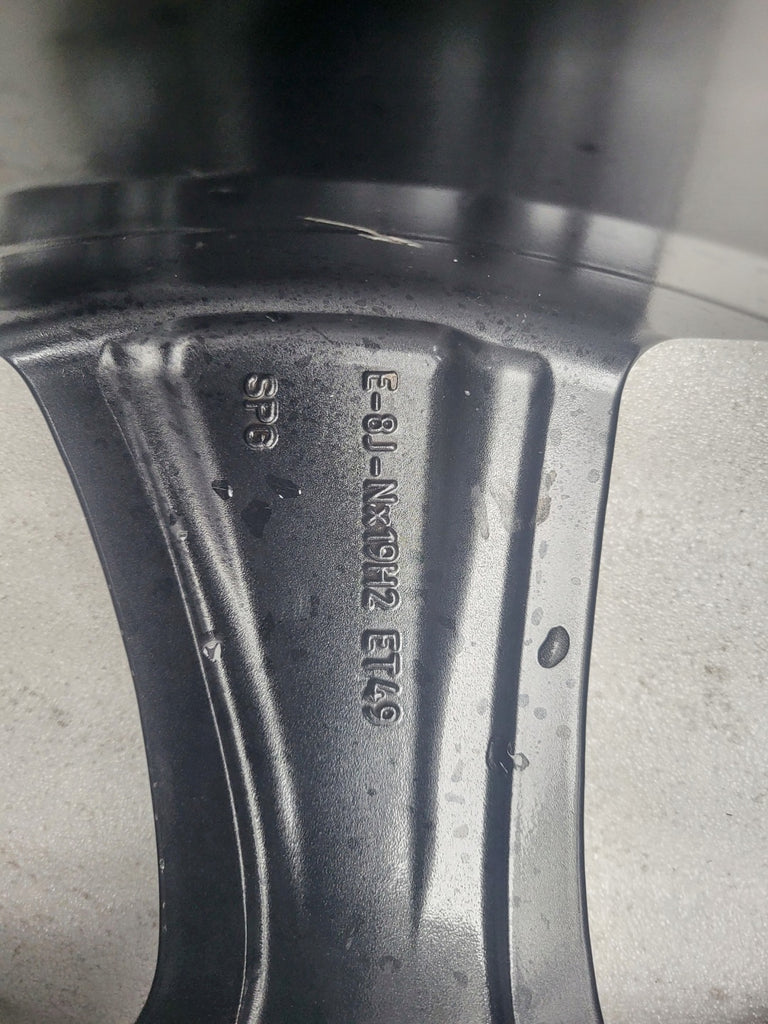 1x Alufelge 19 Zoll 8.0" 5x112 49ET Glanz Schwarz 8Y0601025CG Audi Rim Wheel FEL9493778057qs