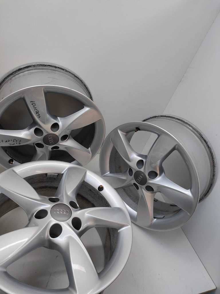 4x Alufelge 17 Zoll 7.5" 5x112 37ET Glanz Silber 4G0071497 Audi C7 Rim Wheel FEL8832895198gq