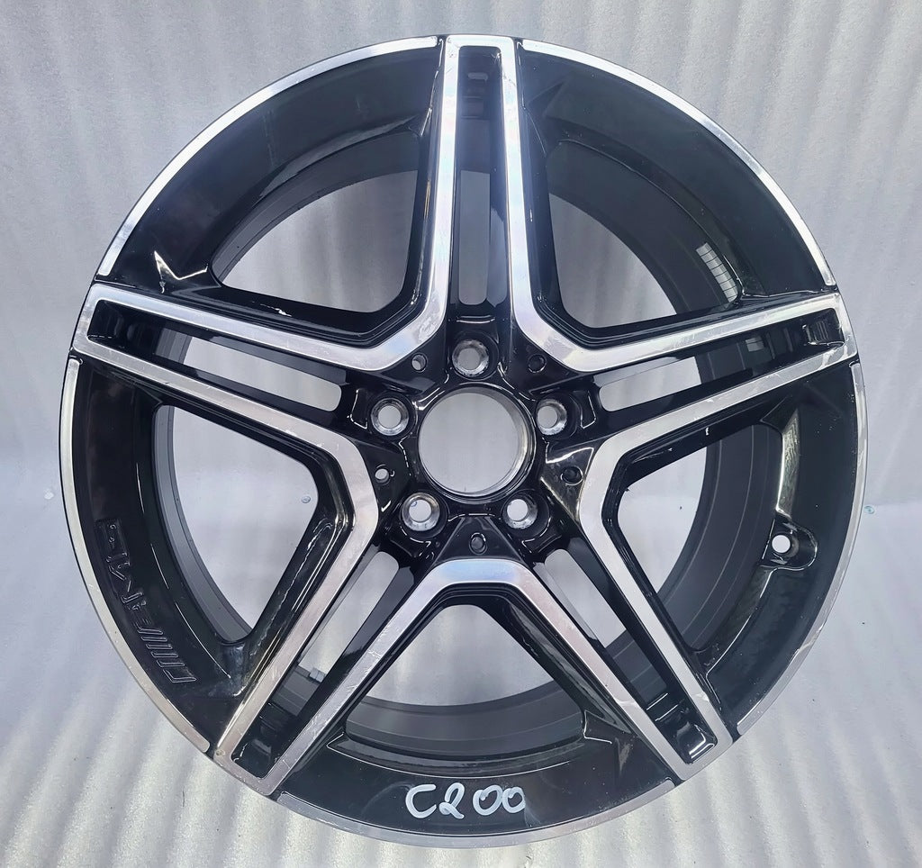 1x Alufelge 18 Zoll 7.5" 5x112 49ET A1774011500 Mercedes-Benz Cla C118 Rim Wheel FEL1899333868us