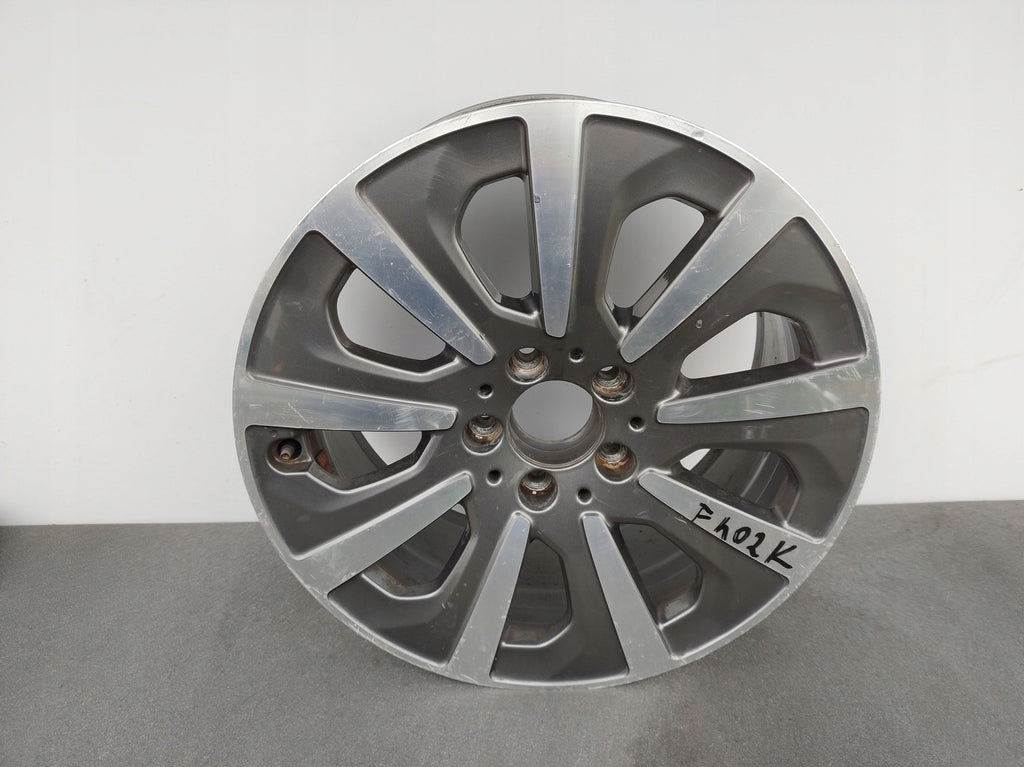1x Alufelge 17 Zoll 8.0" 5x112 41ET Glanz Grau A2224010802 Mercedes-Benz W222 Mg