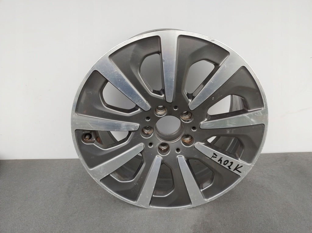 1x Alufelge 17 Zoll 8.0" 5x112 41ET Glanz Grau A2224010802 Mercedes-Benz W222 Mg FEL9245544357vt