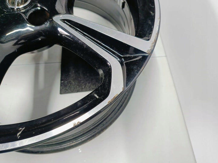 1x Alufelge 17 Zoll 7.0" 4x108 38ET Glanz Schwarz 39182183 Opel Corsa F FEL9033540599od
