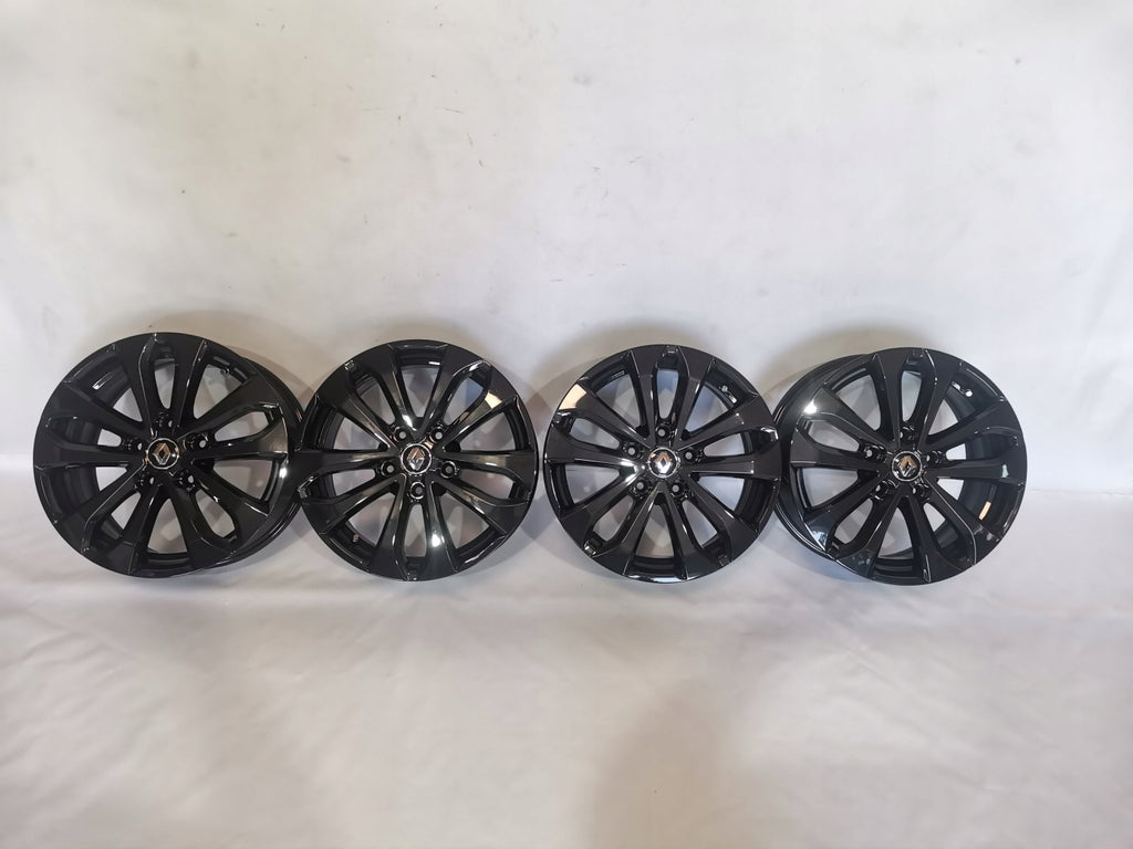 4x Alufelge 16 Zoll 6.5" 5x114.3 44ET Schwarz 403005287R Renault Megane Talisman FEL3700319421tm