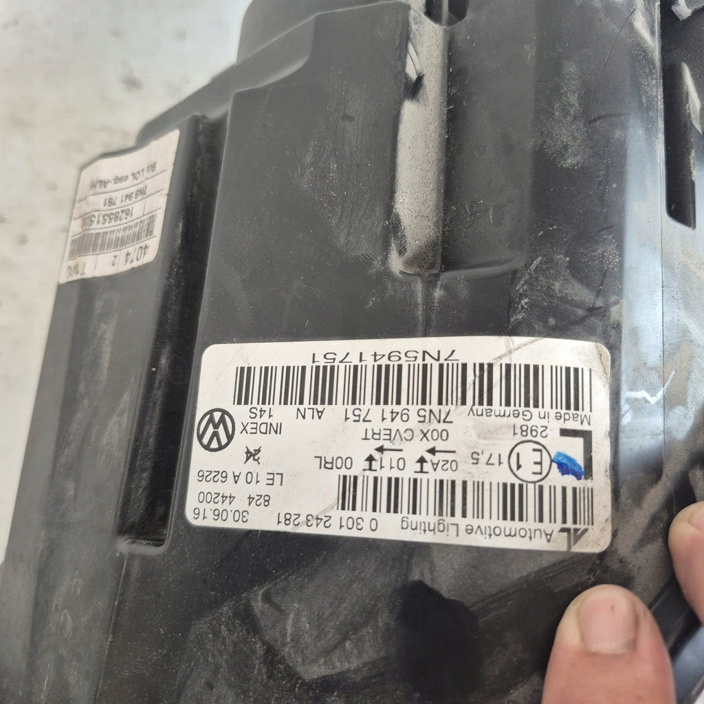 Frontscheinwerfer Seat Alhambra 7N5941751 Xenon Links Scheinwerfer Headlight SCH1393721665ws