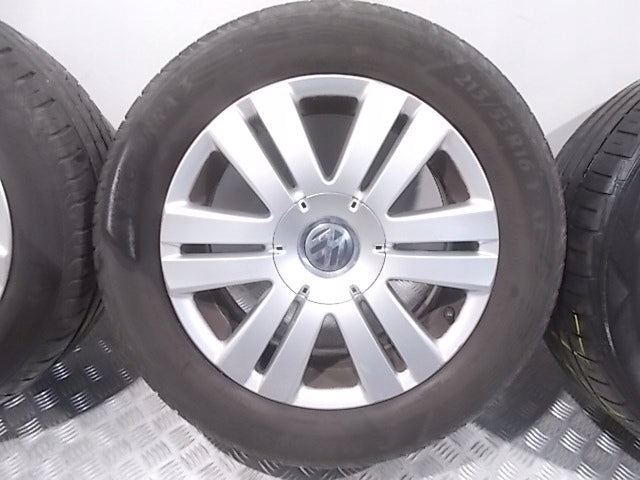 4x Alufelge 16 Zoll 7.0" 5x112 45ET Glanz Silber 3C0601025B Audi I Passat FEL5510379382ta