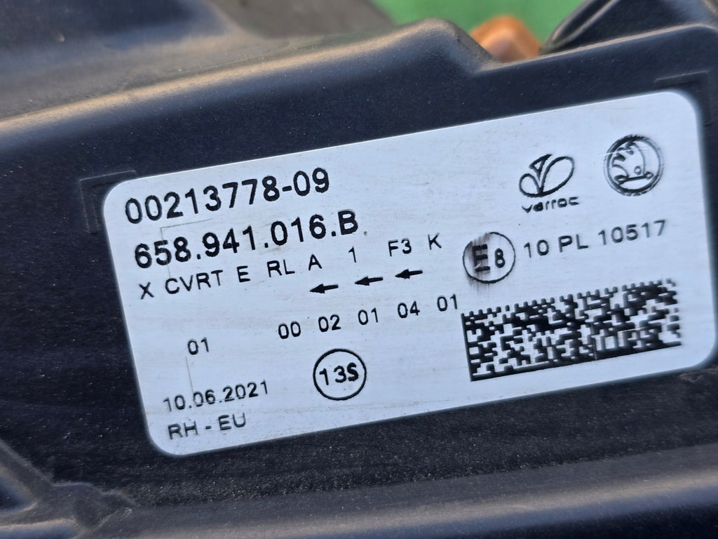 Frontscheinwerfer Skoda Kamiq 658941016B LED Ein Stück (Rechts oder Links) SCH2280307496jw