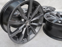 Laden Sie das Bild in den Galerie-Viewer, 4x Alufelge 18 Zoll 8.0" 5x112 44ET Matt Schwarz VW Passat Arteon Rim Wheel FEL4212782576qt