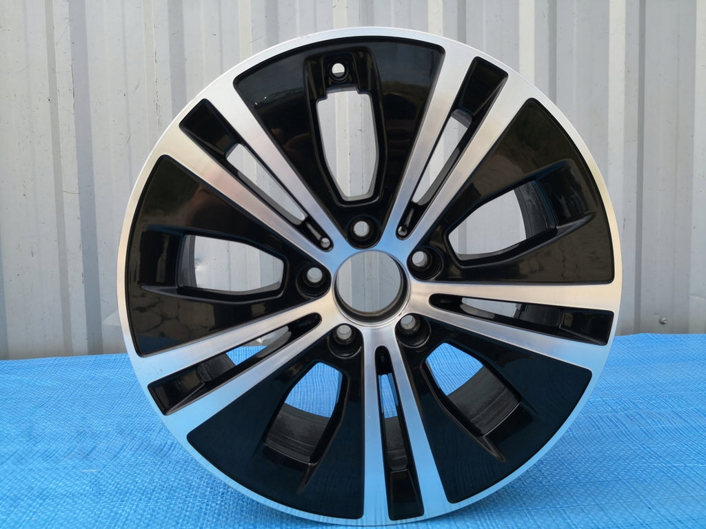 1x Alufelge 17 Zoll 7.5" 5x112 40ET Glanz Schwarz A2134015100 Mercedes-Benz W213