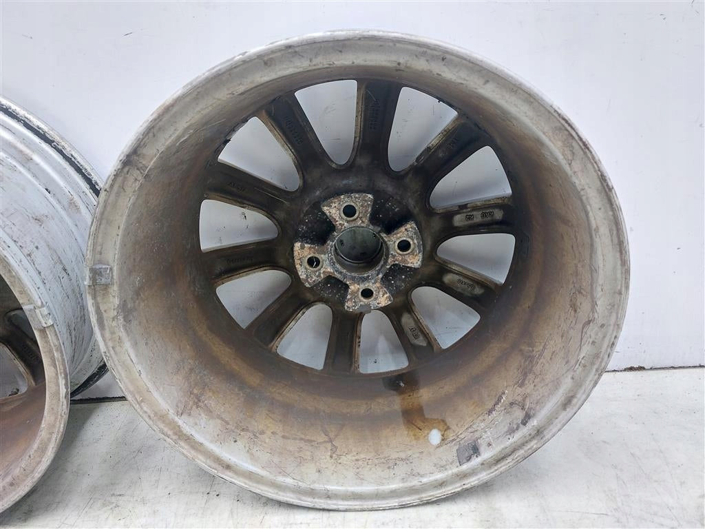 4x Alufelge 16 Zoll 6.5" 4x100 37ET Matt Silber Opel Astra H Zafira B Rim Wheel FEL3218625130ix