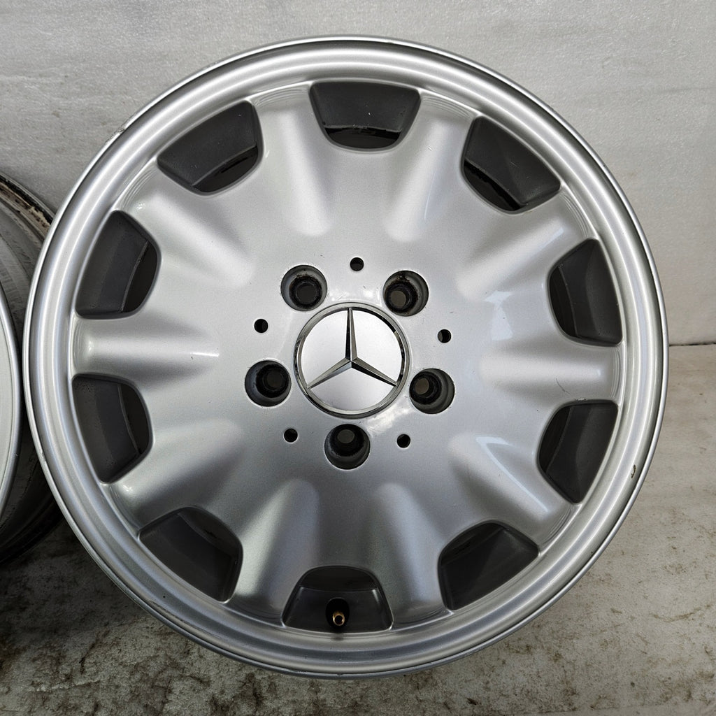 4x Alufelge 15 Zoll 6.5" 5x112 37ET A2104010502 Mercedes-Benz W210 W169 FEL4199440650cf