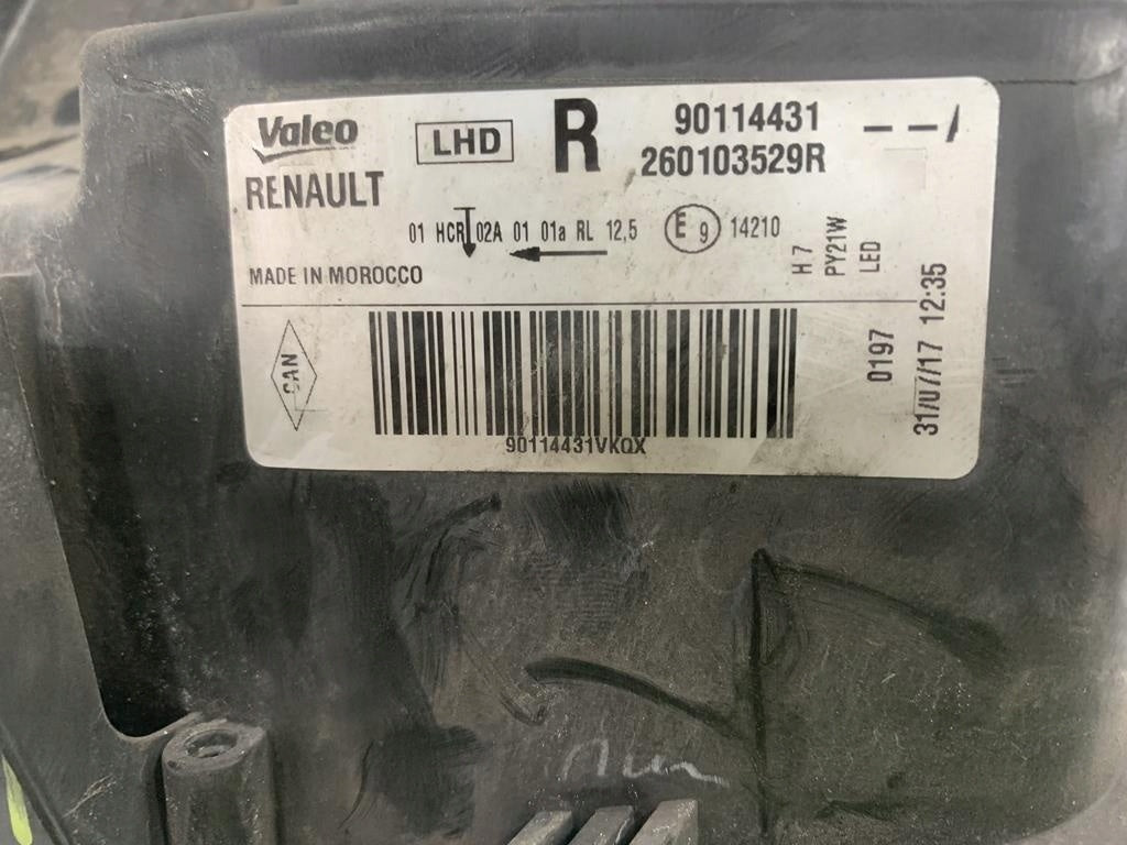 Frontscheinwerfer Dacia Sandero II 260103529R LED Rechts Scheinwerfer Headlight