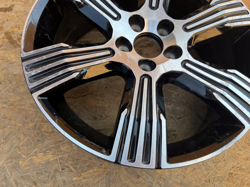 1x Alufelge 18 Zoll 7.5" 5x108 50,5ET Glanz Schwarz 31471552 Volvo Rim Wheel FEL8412437991fs