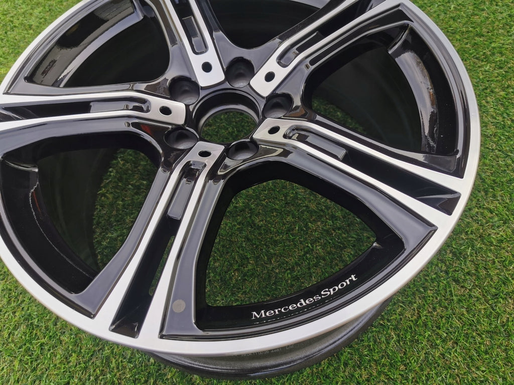 1x Alufelge 18 Zoll 8.0" 5x112 45ET Glanz Silber A2074011602 Mercedes-Benz Coupe FEL2719445781gr
