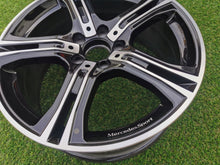 Load image into Gallery viewer, 1x Alufelge 18 Zoll 8.0" 5x112 45ET Glanz Silber A2074011602 Mercedes-Benz Coupe FEL2719445781gr