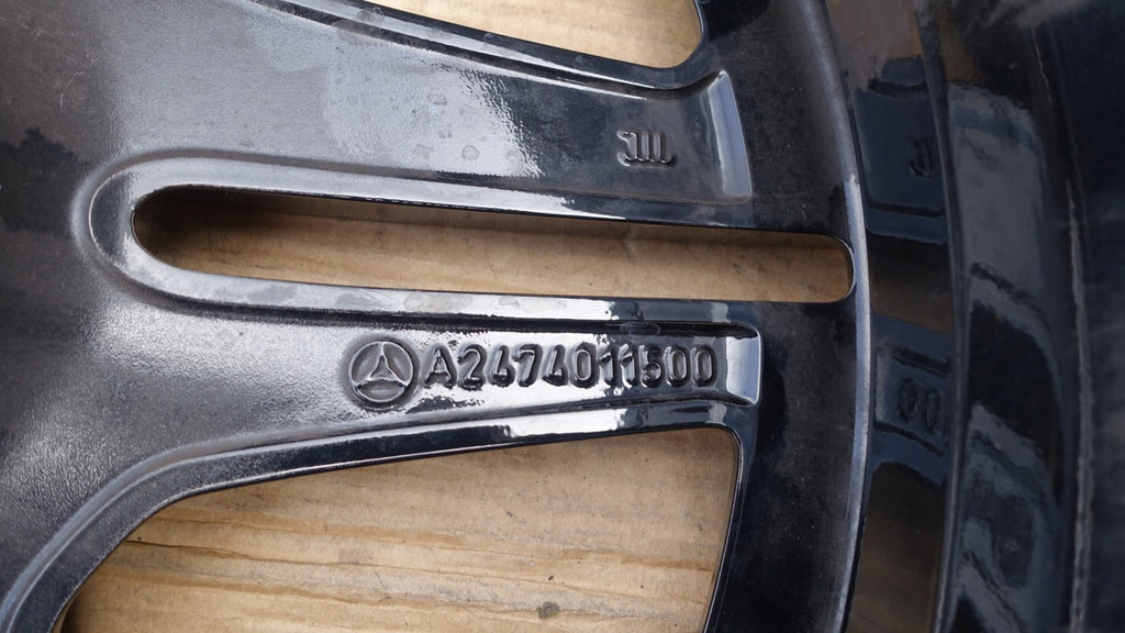 1x Alufelge 19 Zoll 7.5" 5x112 53ET A2474011500 Mercedes-Benz Glb Gla Rim Wheel FEL1686624637xd