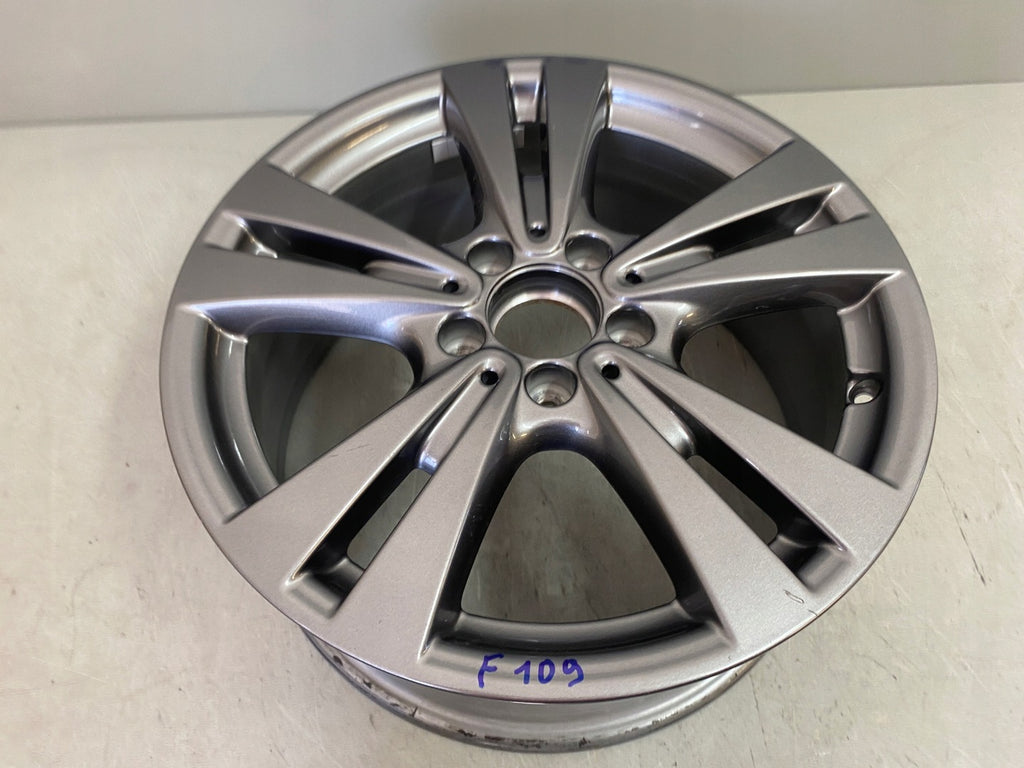 1x Alufelge 17 Zoll 7.5" 5x112 52ET Glanz Silber A2464011400 Mercedes-Benz W246