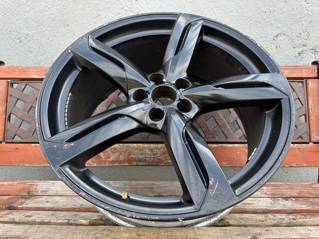 1x Alufelge 20 Zoll 8.5" 5x112 33ET Matt Schwarz 8R0601025D Audi Q5 Rim Wheel FEL2403906940gp