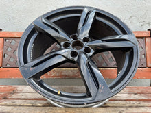 Load image into Gallery viewer, 1x Alufelge 20 Zoll 8.5" 5x112 33ET Matt Schwarz 8R0601025D Audi Q5 Rim Wheel FEL2403906940gp