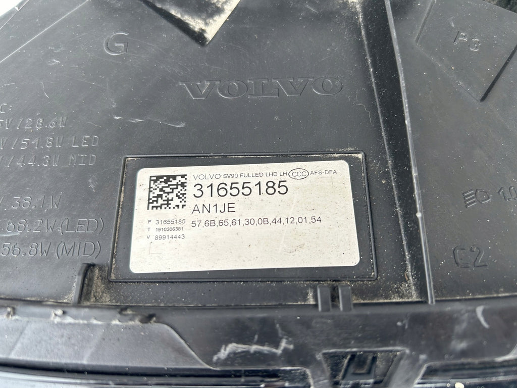 Frontscheinwerfer Volvo S90 V90 31655185 LED Ein Stück (Rechts oder Links) SCH6244952201jp