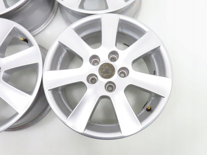 4x Alufelge 16 Zoll 7.0" 5x112 50ET Glanz Silber KBA45810 Audi I Rim Wheel FEL4128563105mk