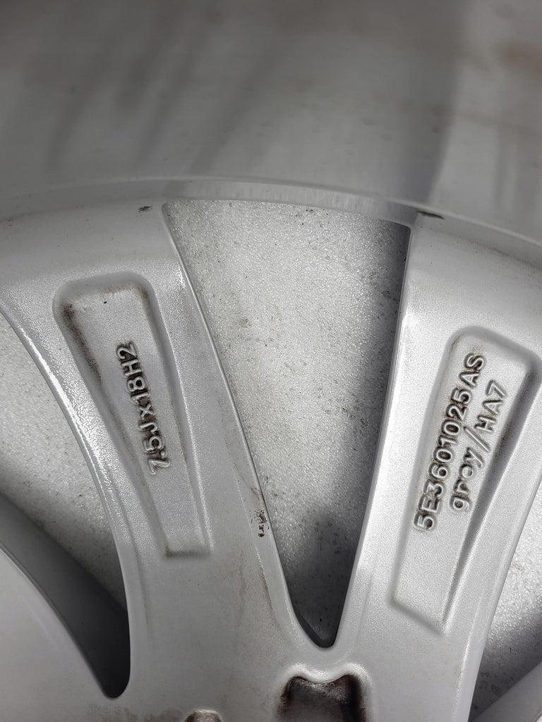 1x Alufelge 18 Zoll 7.5" 5x112 48ET 5E3601025J Skoda Octavia 5e3 Iv Rim Wheel